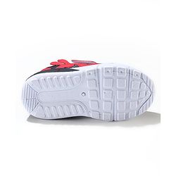 Cute Walk by Babyhug Velcro Closure Sneaker Shoes With Animal Print - Black