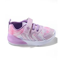 Cute Walk by Babyhug Velcro Closure Sneaker - Purple