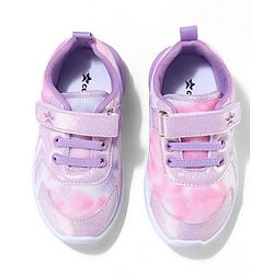 Cute Walk by Babyhug Velcro Closure Sneaker - Purple