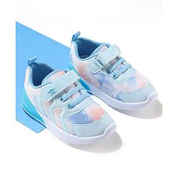 Cute Walk by Babyhug Velcro Closure Sneaker - Light Blue