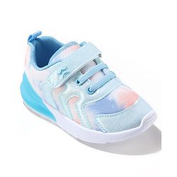 Cute Walk by Babyhug Velcro Closure Sneaker - Light Blue