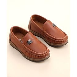 Cute Walk By Babyhug Slip On Loafers -  Brown