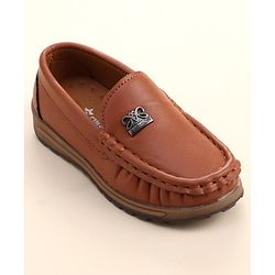 Cute Walk By Babyhug Slip On Loafers -  Brown