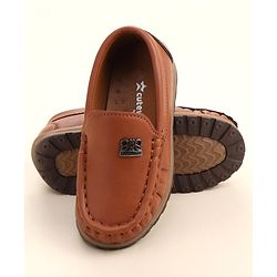 Cute Walk By Babyhug Slip On Loafers -  Brown