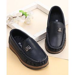 Cute Walk By Babyhug Slip On Loafers -  Brown