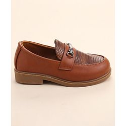 Cute Walk by Babyhug Slip On  Formal Shoes - Brown