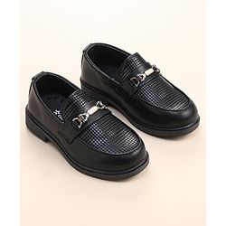 Cute Walk by Babyhug Slip On  Formal Shoes - Black