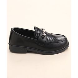 Cute Walk by Babyhug Slip On  Formal Shoes - Black