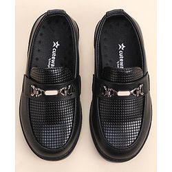 Cute Walk by Babyhug Slip On  Formal Shoes - Black