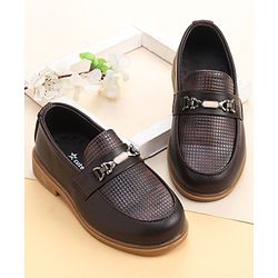 Cute Walk by Babyhug Slip On  Formal Shoes - Brown