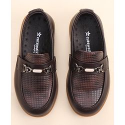 Cute Walk by Babyhug Slip On  Formal Shoes - Brown