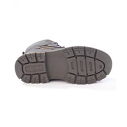 Cute Walk by Babyhug Winter Boots with Lace Up Closure - Grey
