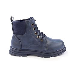 Cute Walk by Babyhug Lace Up  Winter Boots - Black