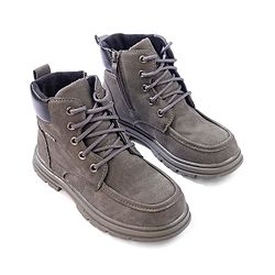Cute Walk by Babyhug Winter Boots with Lace up Closure - Grey