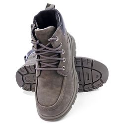Cute Walk by Babyhug Winter Boots with Lace up Closure - Grey