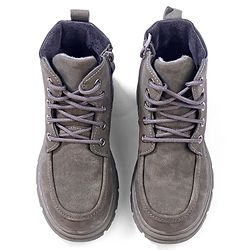 Cute Walk by Babyhug Winter Boots with Lace up Closure - Grey