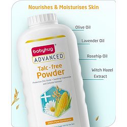 Babyhug Advanced Talc-Free Powder - 100 g