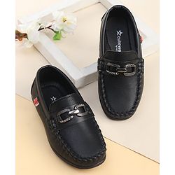 Cute Walk by Babyhug Formal & Party Wear Slip On Shoes - Black
