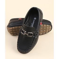 Cute Walk by Babyhug Formal & Party Wear Slip On Shoes - Black