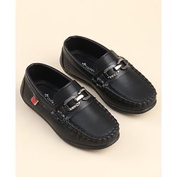 Cute Walk by Babyhug Formal & Party Wear Slip On Shoes - Black