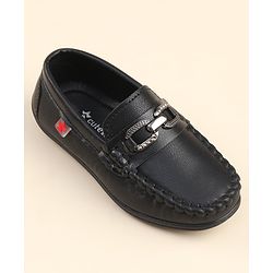 Cute Walk by Babyhug Formal & Party Wear Slip On Shoes - Black
