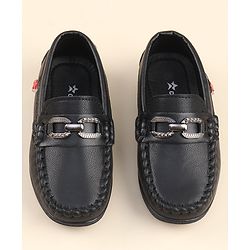Cute Walk by Babyhug Formal & Party Wear Slip On Shoes - Black