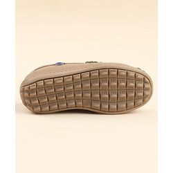 Cute Walk by Babyhug Formal & Party Wear Slip On Shoes - Khaki