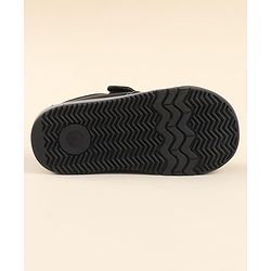 Cute Walk by Babyhug Party Shoes with Velcro Closure - Black