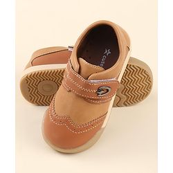 Cute Walk by Babyhug Party Shoes with Velcro Closure - Black