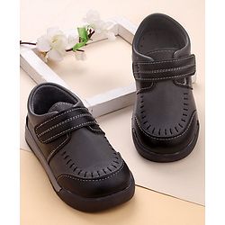 Cute Walk by Babyhug Formal & Party Wear Shoes with Velcro Closure -  Black