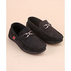 Cute Walk by Babyhug Slip On Party Formal Shoes - Black