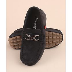 Cute Walk by Babyhug Slip On Party Formal Shoes - Black