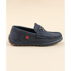 Cute Walk by Babyhug Slip On Formal Loafers - Blue