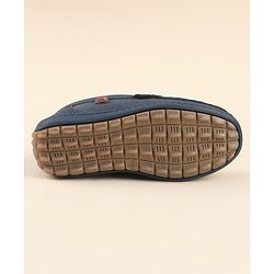 Cute Walk by Babyhug Slip On Formal Loafers - Blue