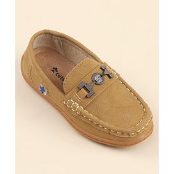 Cute Walk by Babyhug Slip On Formal Loafers - Blue