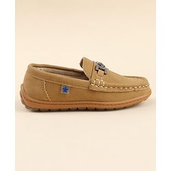 Cute Walk by Babyhug Slip On Formal Loafers - Blue
