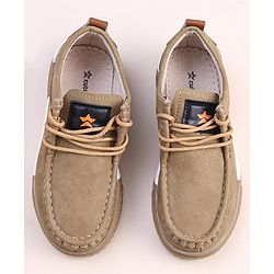 Cute Walk by Babyhug Slip On Loafer Shoes - Green