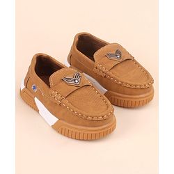 Cute Walk by Babyhug Slip On Loafers - Brown