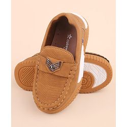 Cute Walk by Babyhug Slip On Loafers - Brown
