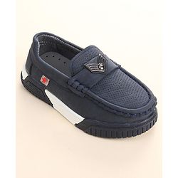 Cute Walk by Babyhug Slip On Loafers - Blue