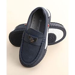 Cute Walk by Babyhug Slip On Loafers - Blue