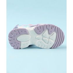 Cute Walk by Babyhug Sandals with Velcro Closure & Applique - Pink