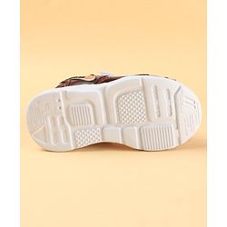 Cute Walk by Babyhug Sandals with Velcro Closure - Brown
