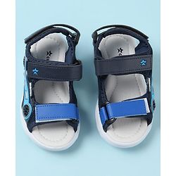 Cute Walk by Babyhug Sandals with Velcro Closure - Black