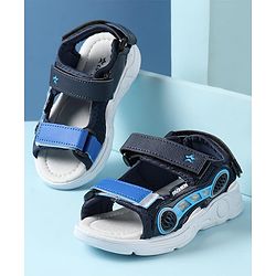 Cute Walk by Babyhug Sandals with Velcro Closure - Black