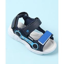 Cute Walk by Babyhug Sandals with Velcro Closure - Black