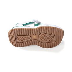 Cute Walk by Babyhug Velcro Closure Sneakers - White & Green