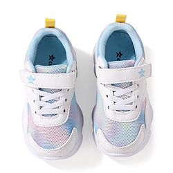 Cute Walk by Babyhug Velcro Closure Sneakers  - White & Blue