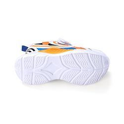 Cute Walk by Babyhug Sneaker  with Lace Up Closure - White & Orange