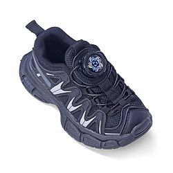 Cute Walk by Babyhug Sneaker with Lace up Closure - Black